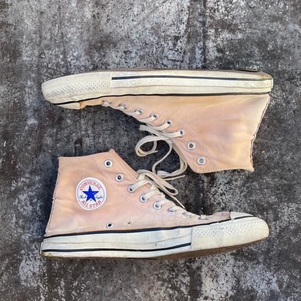 80s 빈티지 컨버스 핑크 척테일러