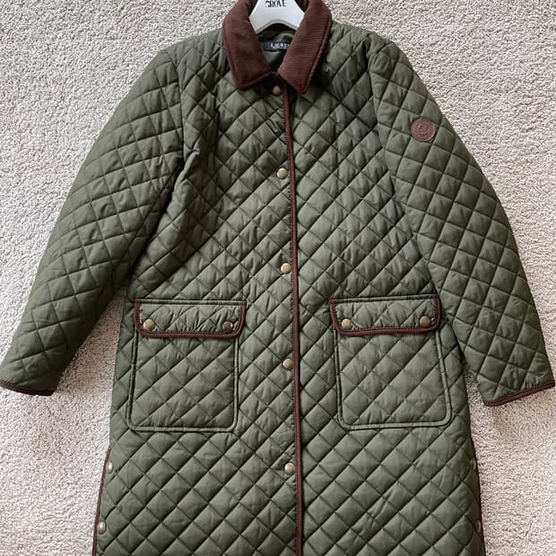 폴로 랄프로렌 패딩 코트