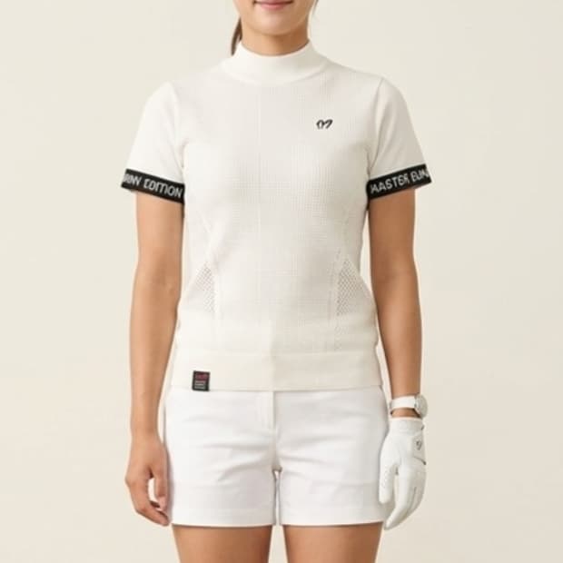 [90]마스터바니 골프 반팔 니트티