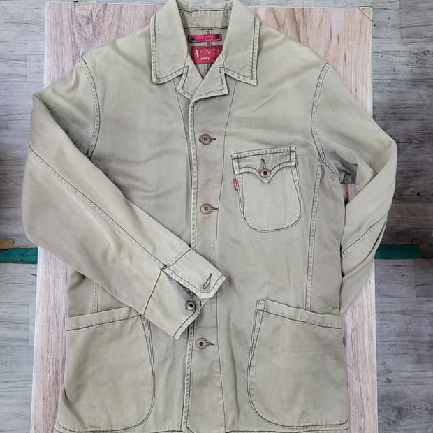 Levis 리바이스 Type 1 워크 자켓 베이지