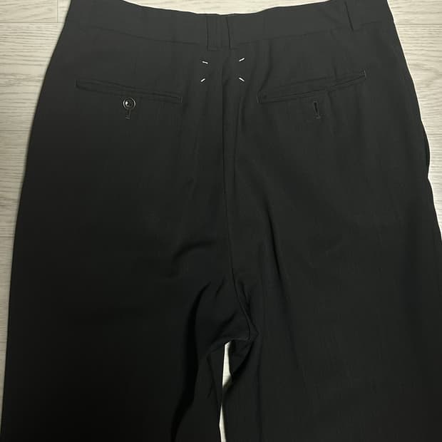 메종 마르지엘라 백스트치 트라우져