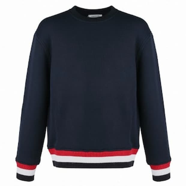 톰브라운 오버사이즈 청키 루프백 스웨터 3사이즈