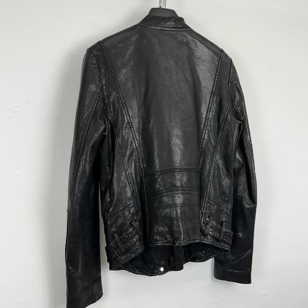 Sandro Paris Asymmetric Studded Lambskin