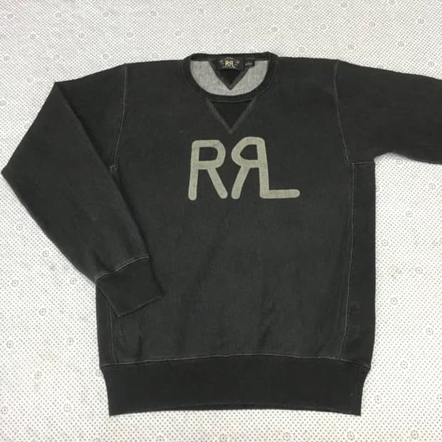 더블알엘 RRL 로고 맨투맨AA10