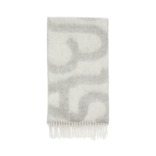 [구함글]아크네 스튜디오 로고 스카프 라이트 그레이