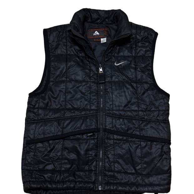 나이키 ACG 블랙 패딩조끼