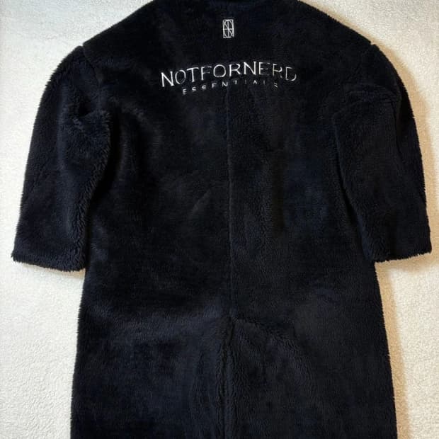 낫포너드 오버핏 더블 롱 퍼 코트 PN6069