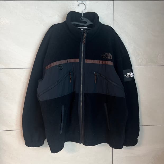 노스페이스 화이트라벨 스팁 플리스 자켓 블랙 [XL] 