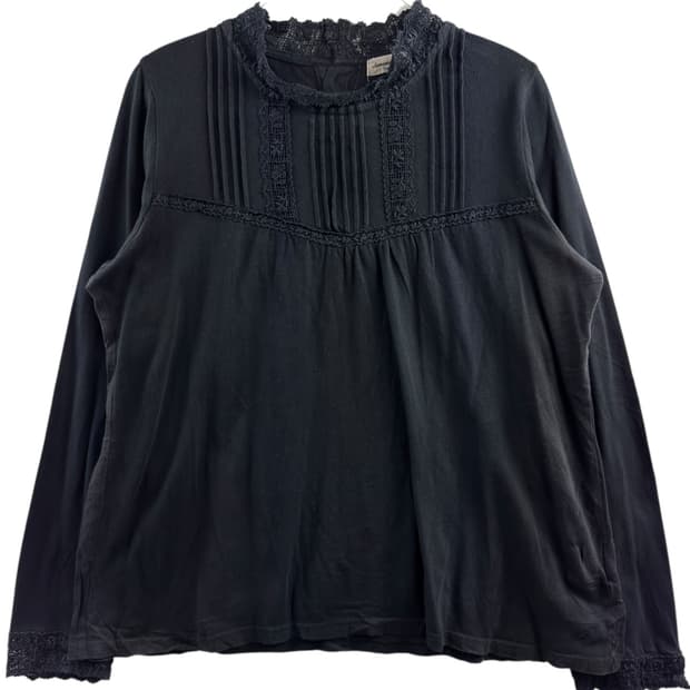 JPN 모리 사만사모스 블랙레이스 슬리브1311