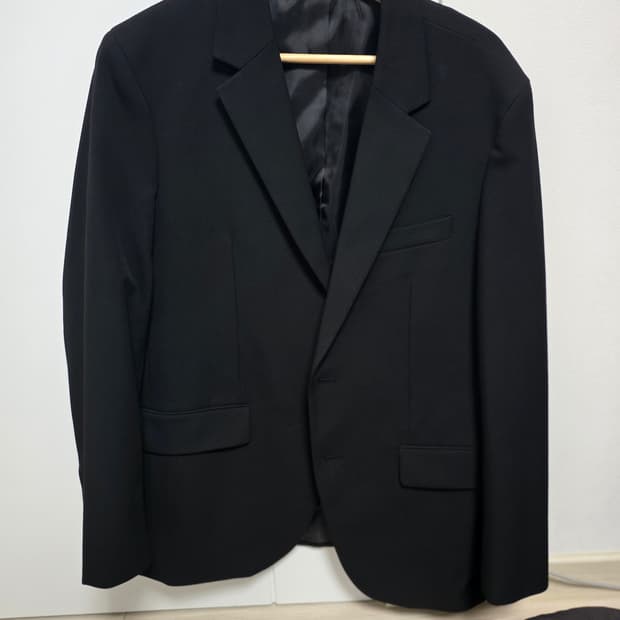 [L]무탠다드 릴렉스드 베이식 블레이저 [블랙]