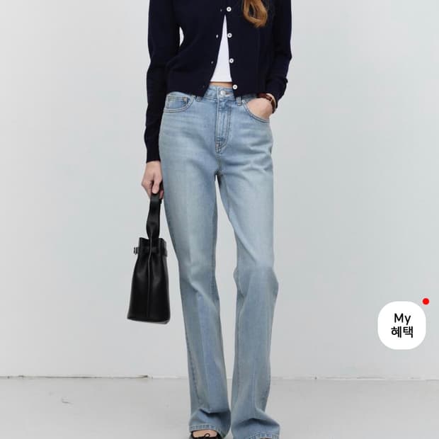 던스트 70S SEMI FLARED JEANS NEW LIGHT BLUE