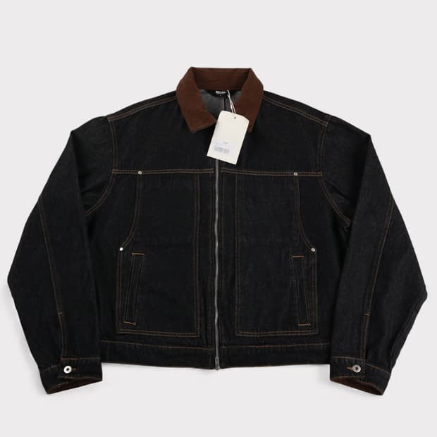 [L] 트릴리온 코듀로이 데님 집업 워크자켓 (새상품)