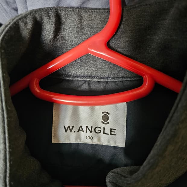 와이드 앵글 하이브리드 니트패딩 100