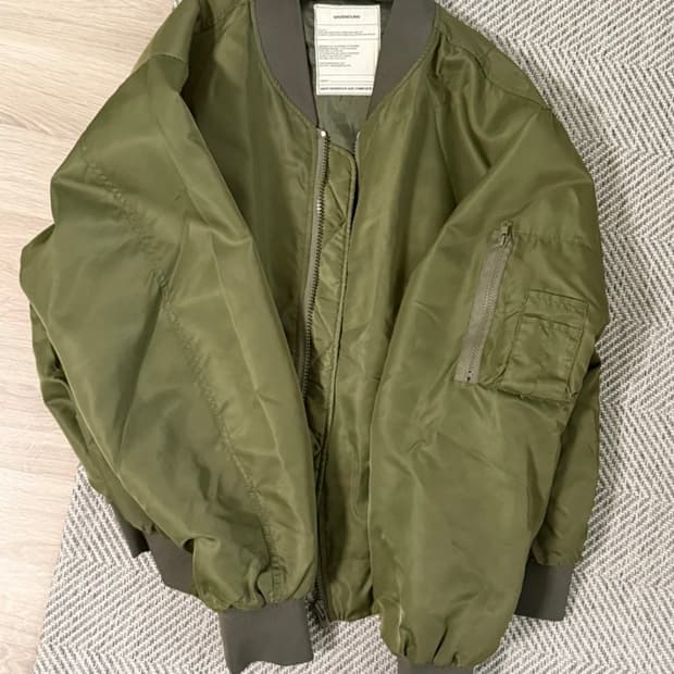 [M] 매스노운 MA-1 마원 항공점퍼 카키