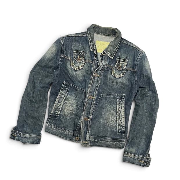 Slim fit denim jk