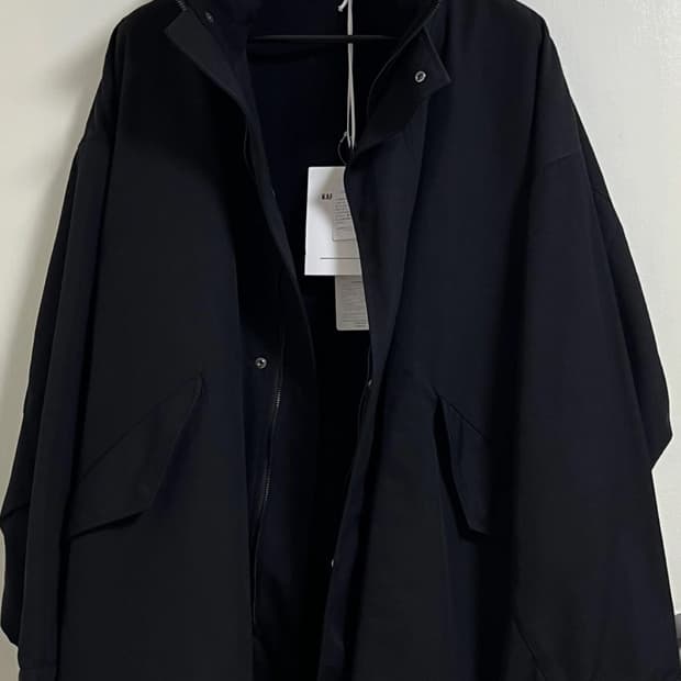 캡틴선샤인 24AW 숏밀코트 블랙 42