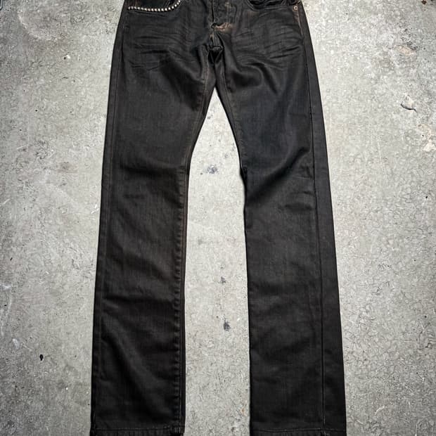 HYSTERIC GLAMOUR - Stud Slim Denim Pants