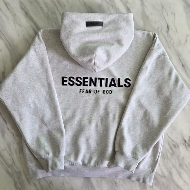 피오갓에센셜 스웻 후드티 오트밀