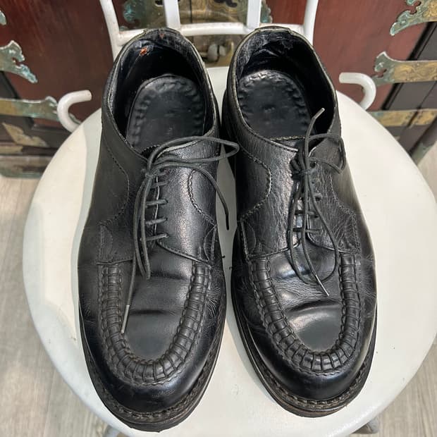 요지 야마모토 Ys for men 레더 더비 슈즈