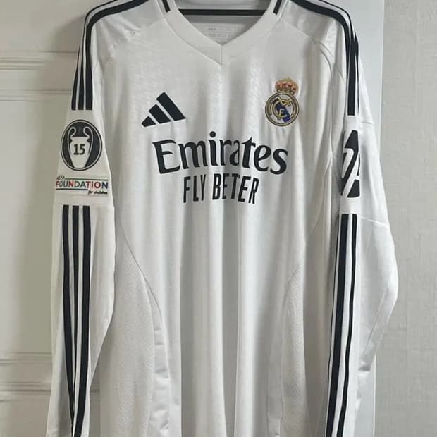 레알마드리드 24-25 벨링엄 긴팔 풀패치 xl