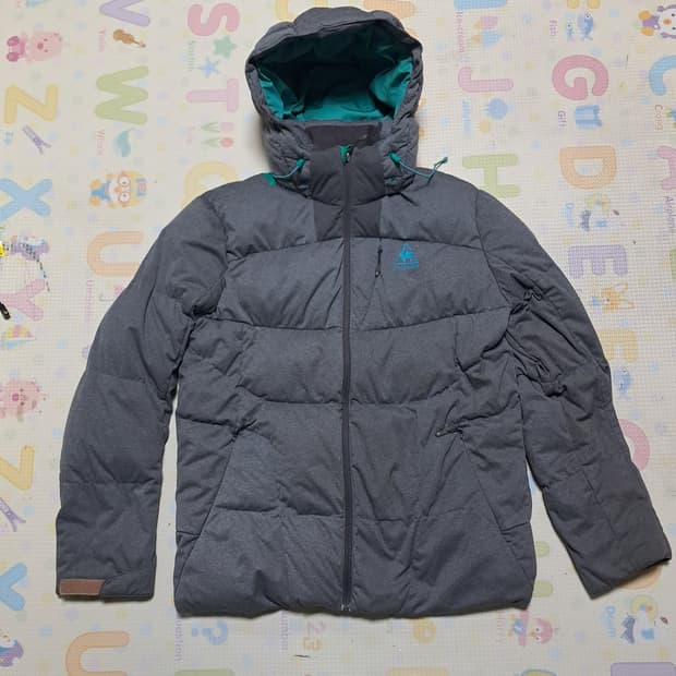 르꼬끄 남성 덕다운 패딩 파카 L(약100)