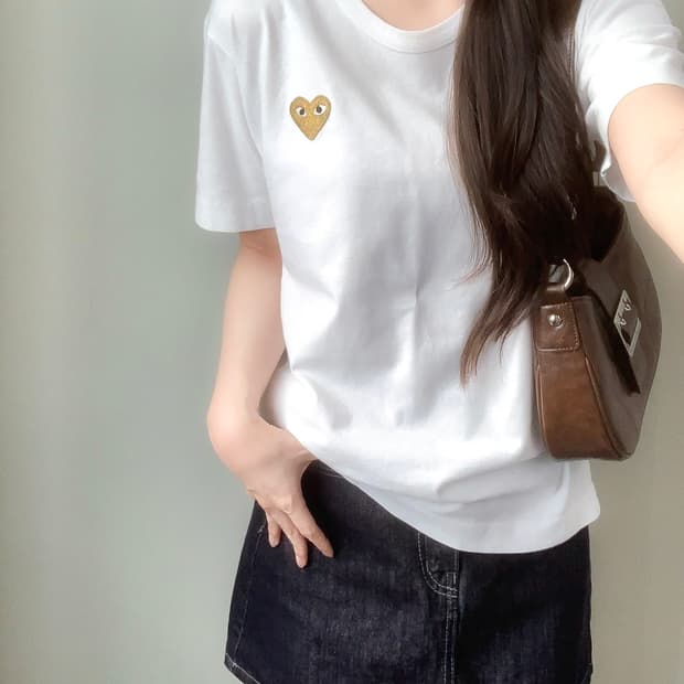 꼼데가르송 반팔티