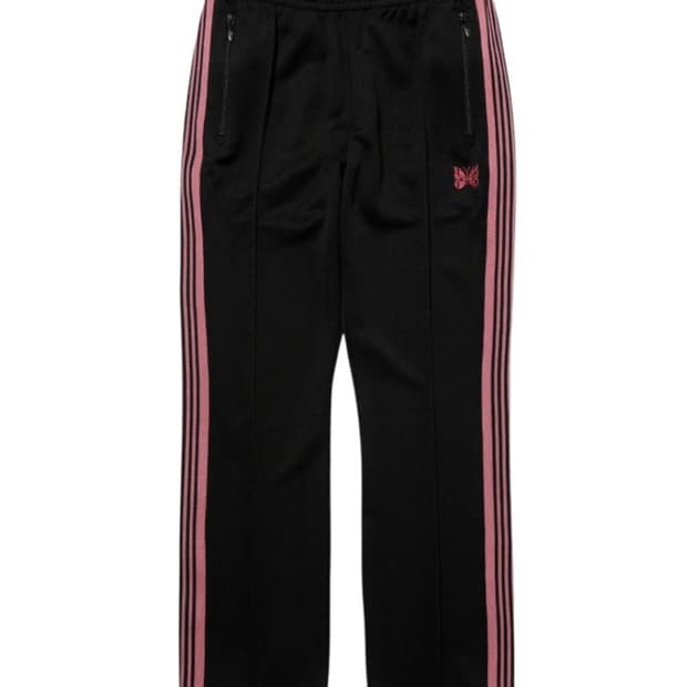 니들스 내로우 트랙팬츠 블랙 핑크 L