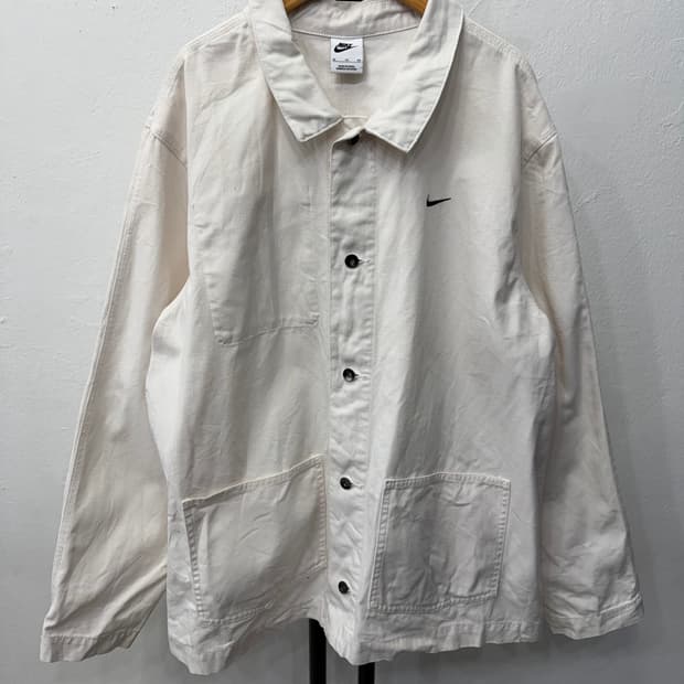 정품) 나이키 오버핏 데님 청자켓 XL