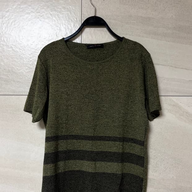 Vintage stripe forest knit