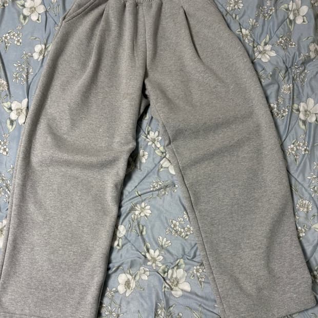 와이드 스웨트 팬츠