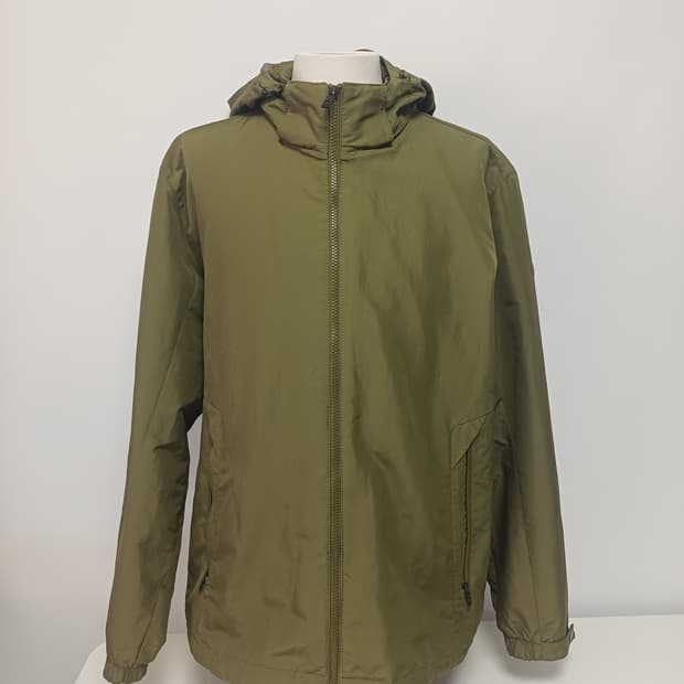 [급매/S급] 빈폴스포츠 정품 후드 바람막이 카키 (110/2XL)