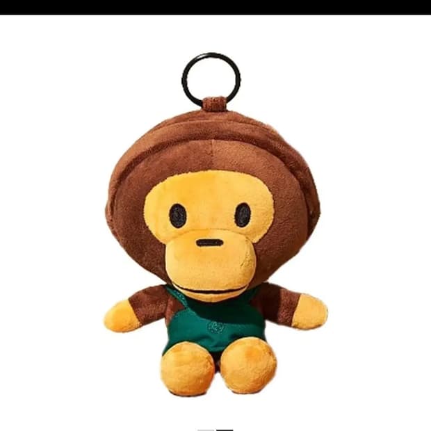 스타벅스 베이프 콜라보 폴더블백 키링