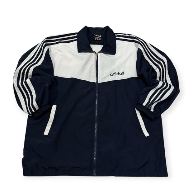 아디다스 올드스쿨 범고래 바람막이  XL
