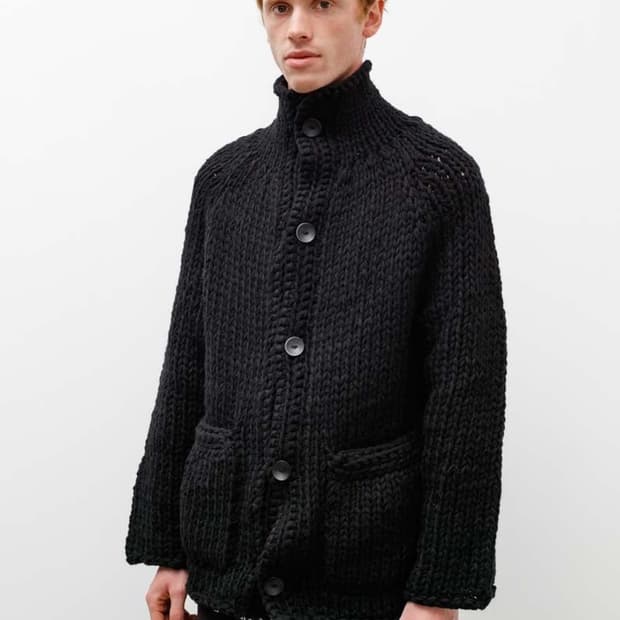 구해요) casey casey so wool cardigan 블랙