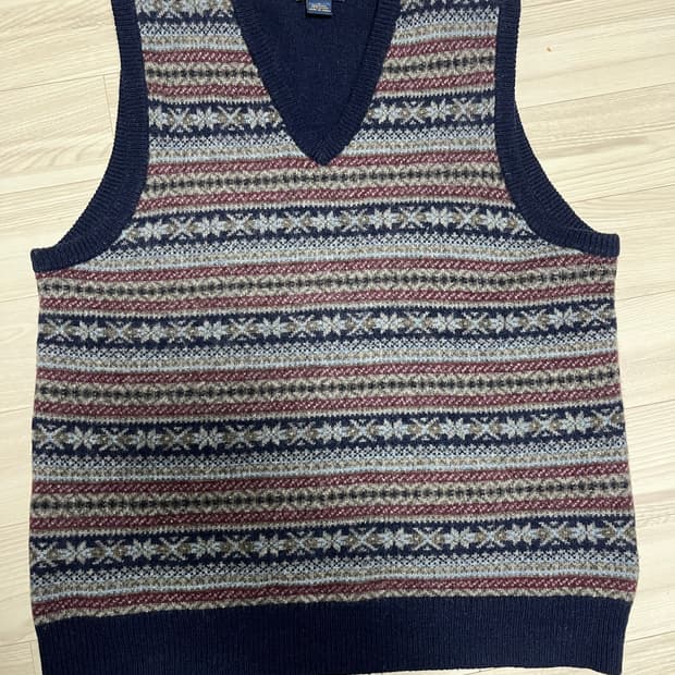 브룩스브라더스 페어아일 베스트 Size L