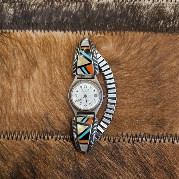 빈티지 zuni sterling silver 시계 주얼리