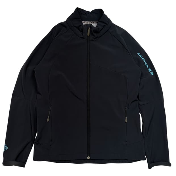 살로몬 클리마 프로 윈드 쉘 네이비 바람막이 L
