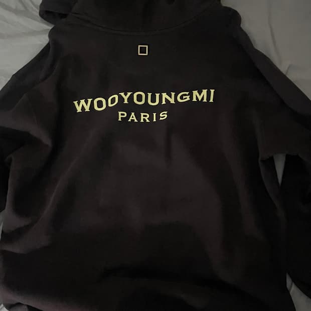우영미 백로고 후드티 48