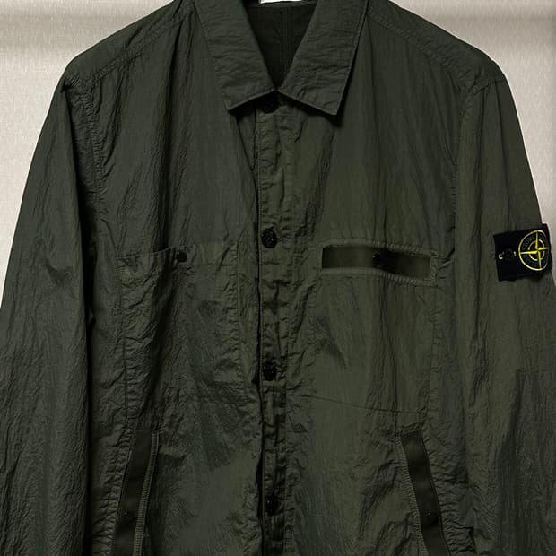 스톤아일랜드 시어서커 tc 자켓 20ss XXL(105-110)