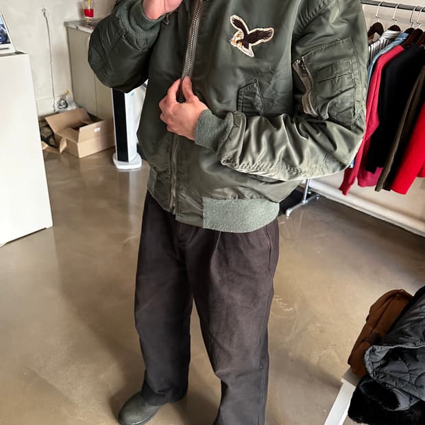 Us air force 세이지그린 ma1