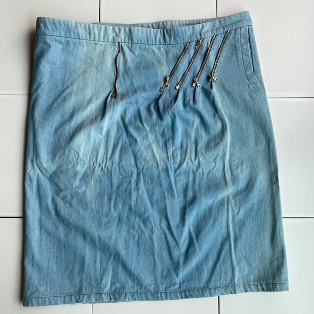 Bless smlxl denim skirt