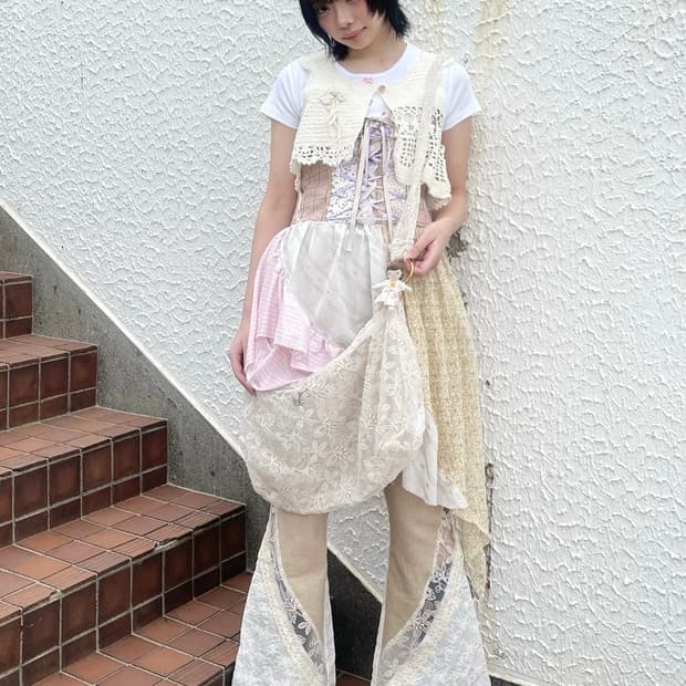 26ss 유쇼 코바야시 코르셋 드레스 Corset dress /Os