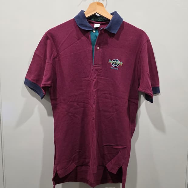 빈티지 하드록 카페 올랜도 PK 셔츠