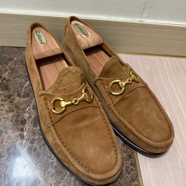 Parlour 홀스빗 스웨이드 로퍼 42