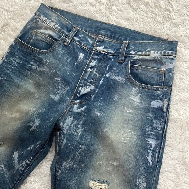 발망 데미지 워싱 청바지 29