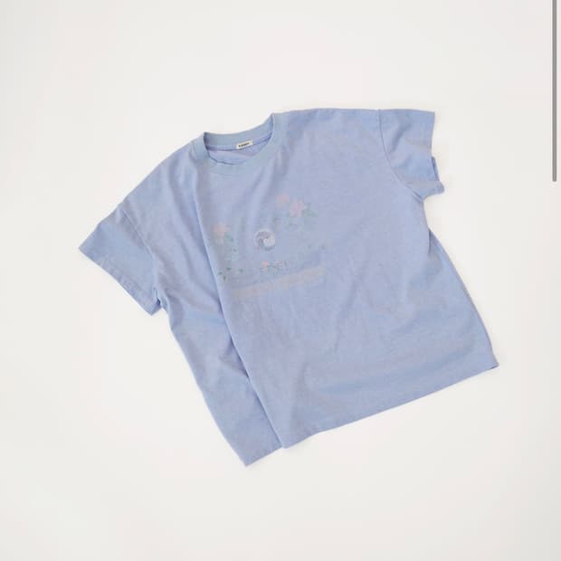 New Dirddy Vintage Top - Sky Blue