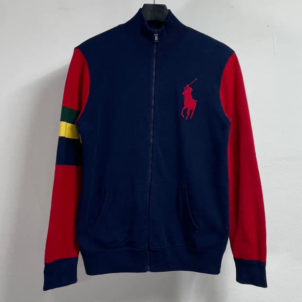 폴로 보이즈 빅포니 리버시블 니트집업 (on.228)