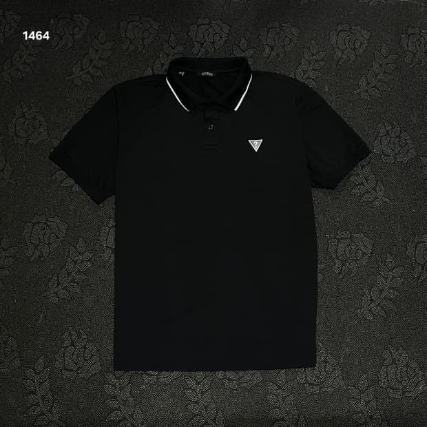 게스 남성 기능성 반팔 카라티 L