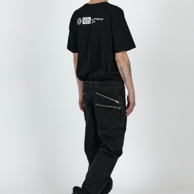 MPa SPLIT POCKET PANTS (BLACK) S