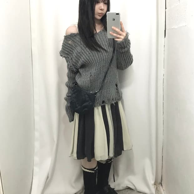 데일리 그런지 코디 세트 🤍
